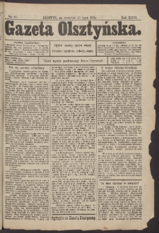 Gazeta Olsztyńska, 1912, nr 87