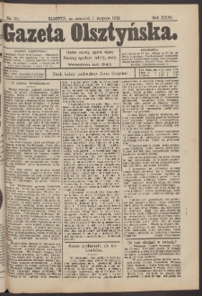 Gazeta Olsztyńska, 1912, nr 90