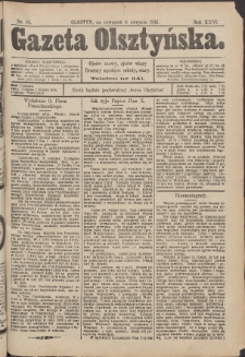 Gazeta Olsztyńska, 1912, nr 93
