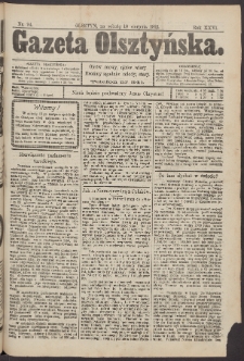 Gazeta Olsztyńska, 1912, nr 94
