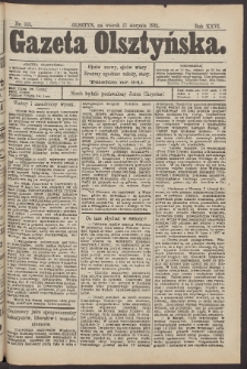 Gazeta Olsztyńska, 1912, nr 101