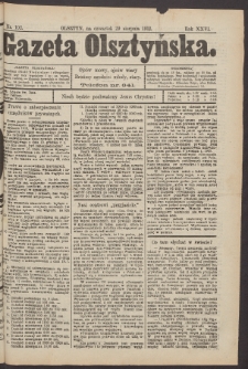 Gazeta Olsztyńska, 1912, nr 102