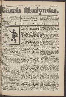 Gazeta Olsztyńska, 1912, nr 110