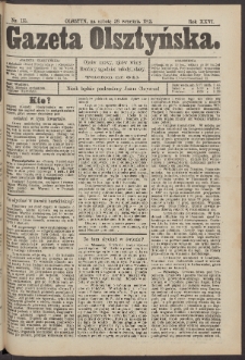 Gazeta Olsztyńska, 1912, nr 115