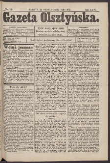 Gazeta Olsztyńska, 1912, nr 119
