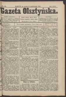Gazeta Olsztyńska, 1912, nr 124