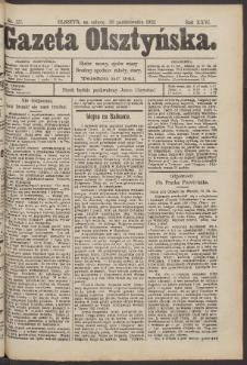 Gazeta Olsztyńska, 1912, nr 127