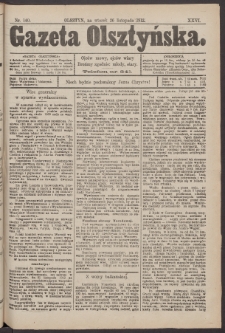 Gazeta Olsztyńska, 1912, nr 140