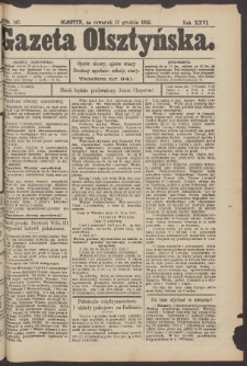 Gazeta Olsztyńska, 1912, nr 147