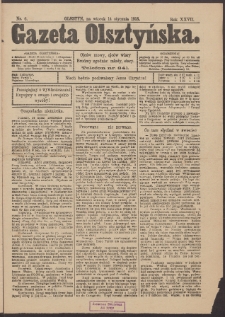 Gazeta Olsztyńska, 1913, nr 6