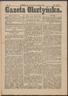 Gazeta Olsztyńska, 1913, nr 10