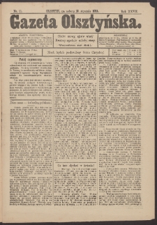 Gazeta Olsztyńska, 1913, nr 11