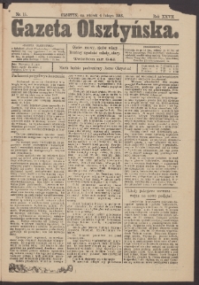 Gazeta Olsztyńska, 1913, nr 15