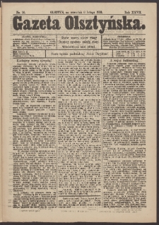 Gazeta Olsztyńska, 1913, nr 16