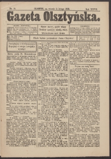 Gazeta Olsztyńska, 1913, nr 18