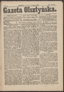 Gazeta Olsztyńska, 1913, nr 21