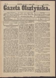 Gazeta Olsztyńska, 1913, nr 29