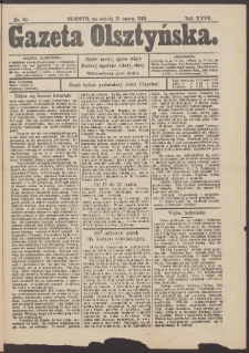 Gazeta Olsztyńska, 1913, nr 32