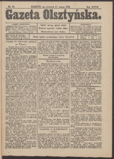 Gazeta Olsztyńska, 1913, nr 34
