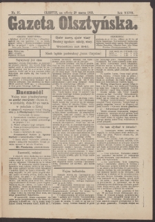 Gazeta Olsztyńska, 1913, nr 37