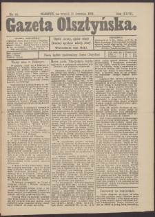 Gazeta Olsztyńska, 1913, nr 44