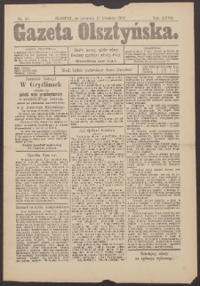 Gazeta Olsztyńska, 1913, nr 45