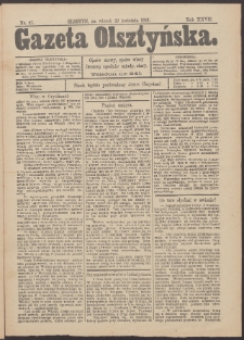 Gazeta Olsztyńska, 1913, nr 47