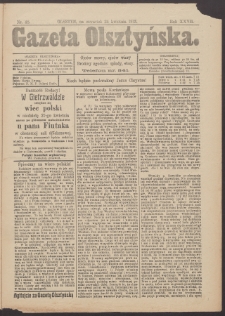 Gazeta Olsztyńska, 1913, nr 48