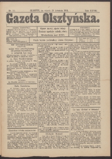 Gazeta Olsztyńska, 1913, nr 50