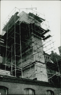 Budowa wyciągu szybowego w szpitalu mrągowskim