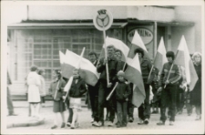 Pochód pierwszomajowy w Mrągowie. [5]