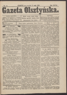 Gazeta Olsztyńska, 1913, nr 56
