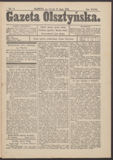 Gazeta Olsztyńska, 1913, nr 61