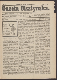 Gazeta Olsztyńska, 1913, nr 70