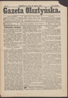 Gazeta Olsztyńska, 1913, nr 75