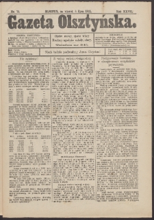 Gazeta Olsztyńska, 1913, nr 79