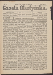Gazeta Olsztyńska, 1913, nr 80