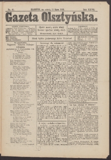 Gazeta Olsztyńska, 1913, nr 81