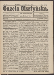 Gazeta Olsztyńska, 1913, nr 86