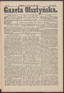 Gazeta Olsztyńska, 1913, nr 87