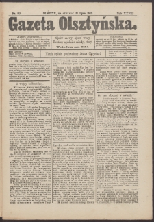 Gazeta Olsztyńska, 1913, nr 89