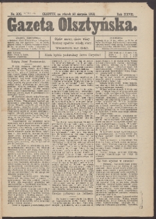Gazeta Olsztyńska, 1913, nr 100