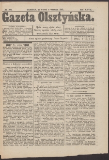 Gazeta Olsztyńska, 1913, nr 106