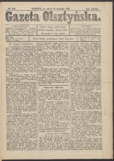 Gazeta Olsztyńska, 1913, nr 108