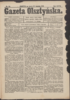 Gazeta Olsztyńska, 1913, nr 115
