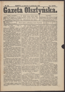 Gazeta Olsztyńska, 1913, nr 116