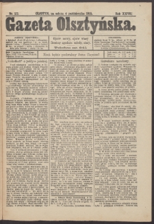 Gazeta Olsztyńska, 1913, nr 117