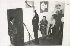 [Uroczystość nadania Miejskiej Bibliotece Publicznej w Mrągowie imienia Wacława Gołowicza. 2]