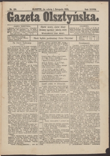 Gazeta Olsztyńska, 1913, nr 129