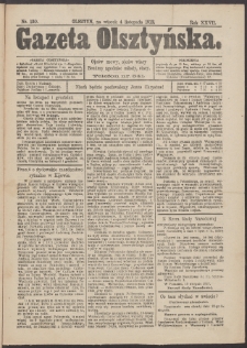 Gazeta Olsztyńska, 1913, nr 130